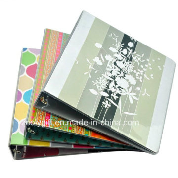 Customized Printing 1 " A4 PVC File Folder with 3 Ring Binder